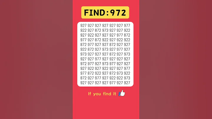 Find odd numbers - 972 - #odd #quiz #braintest