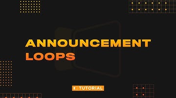 Announcement Loops in ProPresenter 7