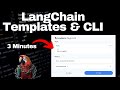 LangChain App in 3 minutes - with LangChain Templates, CLI & LangServe