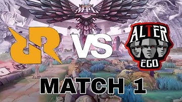 MPL ID S15 BABAK PLAYOFFS WEEK 2 // RRQ HOSHI VS ALTER EGO MATCH 1 // MOBILE LEGENDS BANG BANG
