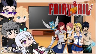 : black clover react to Fairy tail#1/?||Gacha Life||