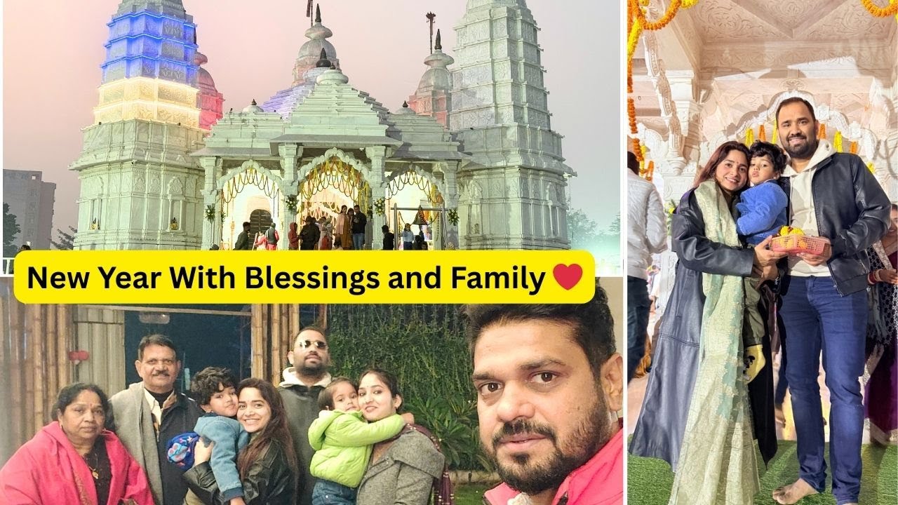 New Year Pe hui Char Dham Ki Darshan 🙏 | Family Dinner | Simple Family Vlog