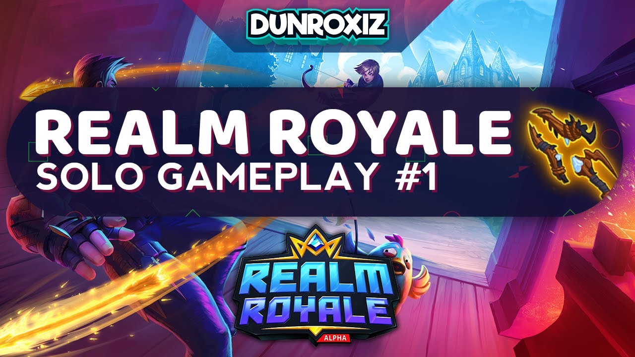 CHICKENS! - Realm Royale - Solo - Mage Gameplay #1 - YouTube