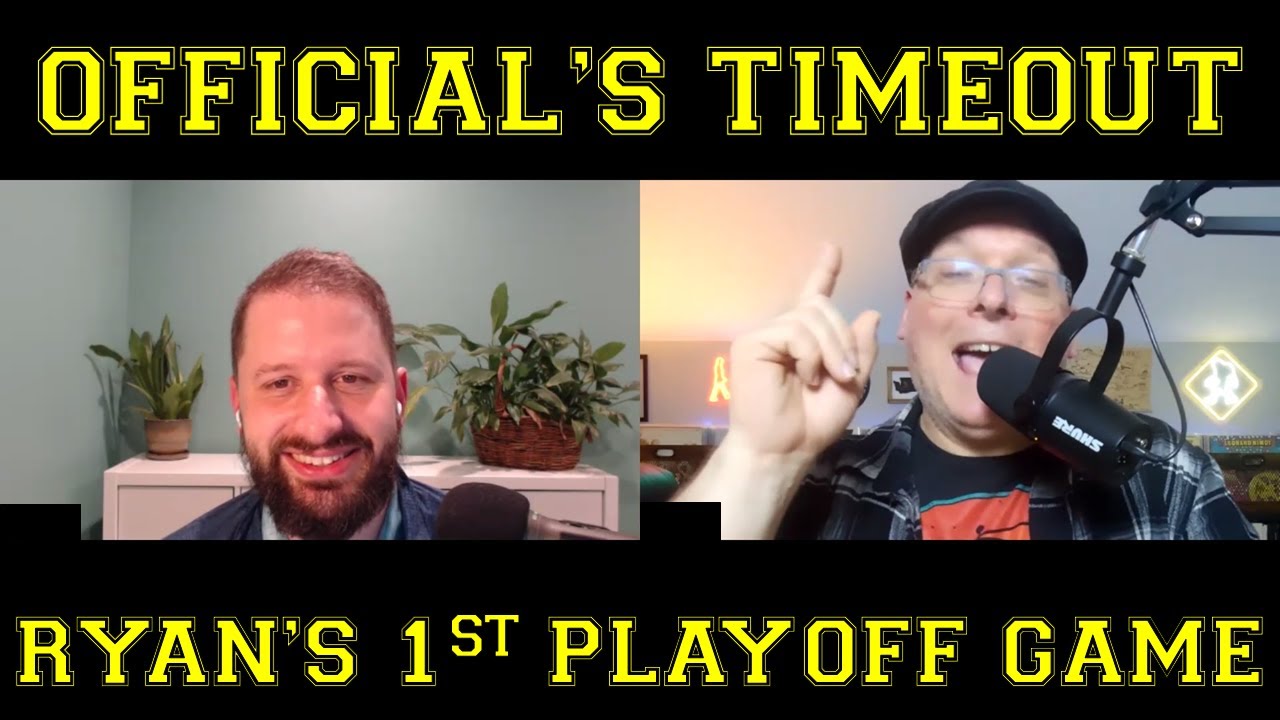 You'll Never Guess What Happened During Official's First Ever State Playoff Game?!?