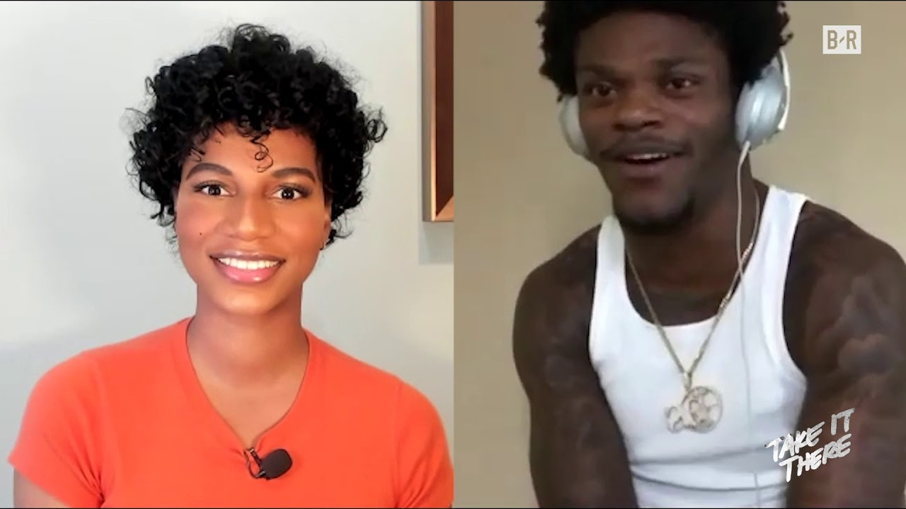 Lamar Jackson Talks Madden Curse, Mahomes and Drake | 'Take it There with Taylor Rooks'