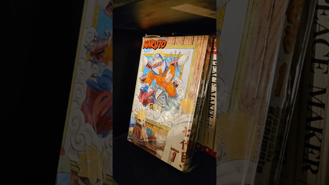 My Entire Naruto Manga Collection