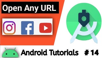 How to Open Url Using Intent | Open Url | Developer Deepak || Android Tutorials #14