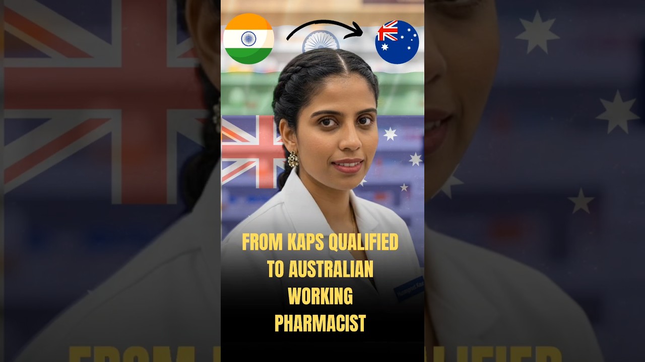 From KAPS Qualified to Australian Working Pharmacist | Fully Registered Pharmacist | Elite Expertise
