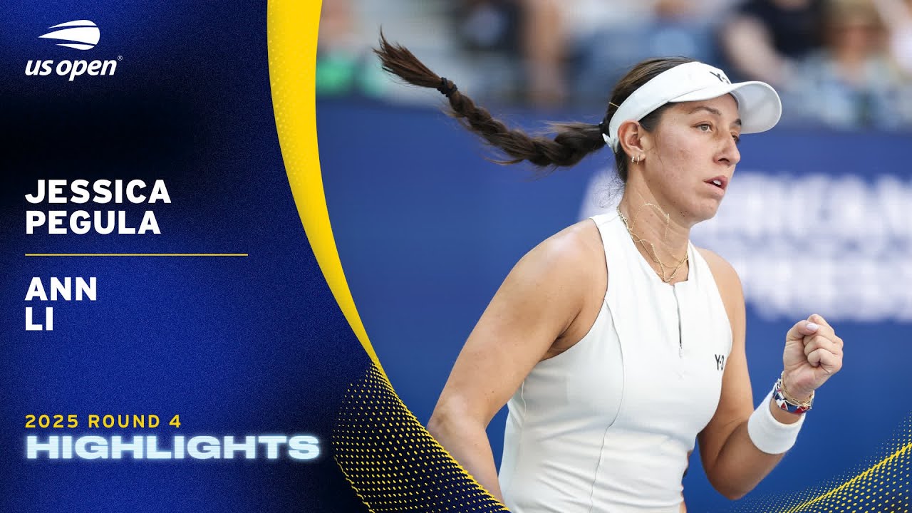Jessica Pegula vs. Ann Li Highlights | 2025 US Open Round 4