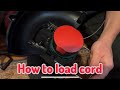 How to Load Cord on Bosch EasyGrassCut trimmer