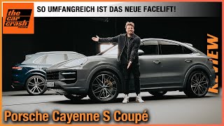 Porsche Cayenne S Coupé (2023) So umfangreich ist das NEUE Facelift! Review | Test | Innenraum | POV