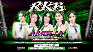 🔴LIVE AMELIA MUSIC PANCEN JOOSSS - HAPPY PARTY ' RKB BERSATU ' || ARYA AUDIO