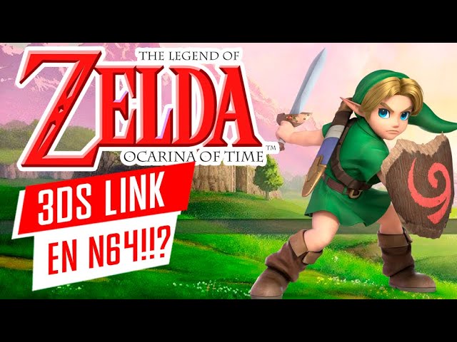 Zelda: Ocarina of Time (Link 3DS) [Español] WAD [VC N64] Wii 