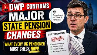 🇬🇧🚨 DWP Confirms Major State Pension Changes for 2026: What Every UK Pensioner Must Check Now