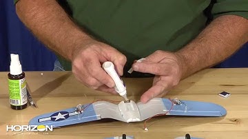 HorizonHobby.com How To - UM Corsair Wing Replacement Pt 1