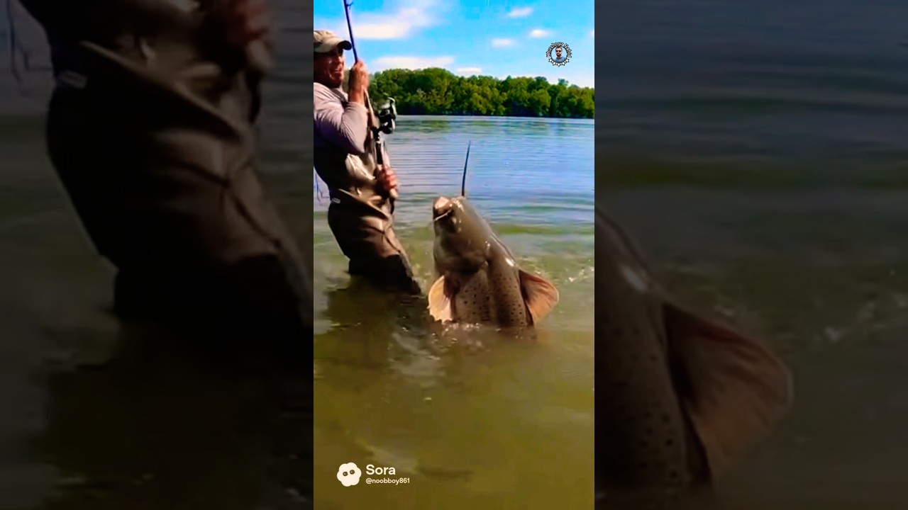 বোয়াল মাছ ধরার ভিডিও 🦈🐠 