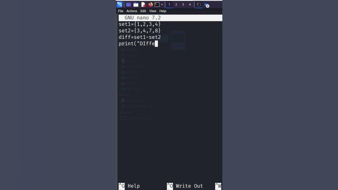Linux : ‘ Find the Difference Between Two Sets’ in Python #shorts - YouTube