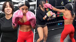 I Tried Boxing with a Pro Wrestler…