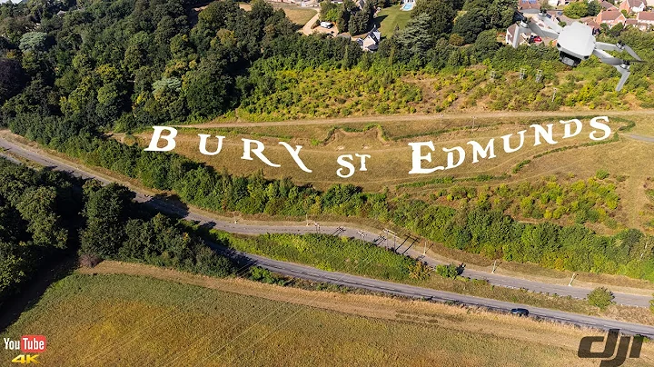 Bury St Edmunds | England Suffolk | Dji mini 2 | Cathedral | Field Bat |