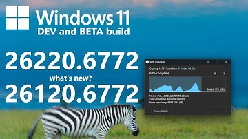 Windows 11 Dev and Beta (26220.6772/26120.6772) - What