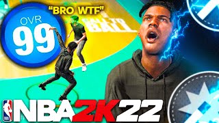 Iso’ing With My 99 Overall 6’2 Playmaking Shot-Creator is Literally UNFAIR in NBA 2K22!