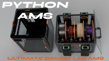 Python AMS - Ultimate Bambu Lab AMS - Renders