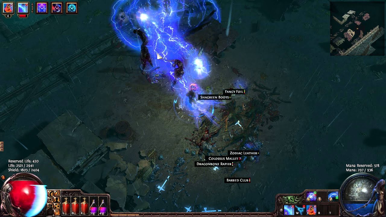 Witch Storm Caller build with Minions lev 81