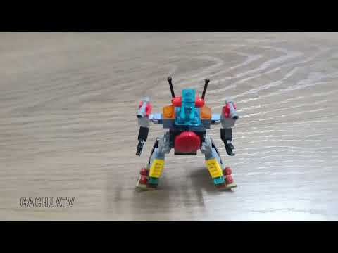 Video Cách làm Người Máy biến hình T35 lego | How to make... - youtube