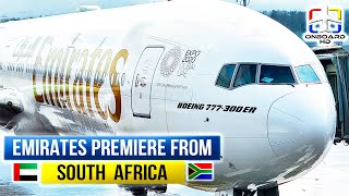 TRIP REPORT | First Time on the Emirates B777! | Johannesburg to Dubai | Emirates Boeing 777