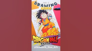 I Spilled My Coffee ☕😱 || Drawing Goku from Dragonball Daima ✨ (part-2)