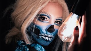 Glam Skull Halloween Makeup Tutorial screenshot 2