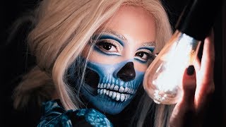 Glam Skull Halloween Makeup Tutorial