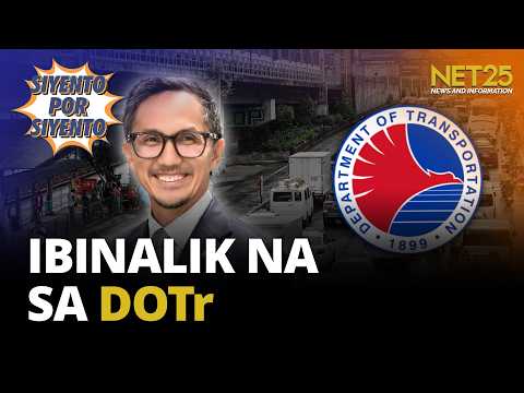 Sec. Vince Dizon, ibinalik sa DOTr