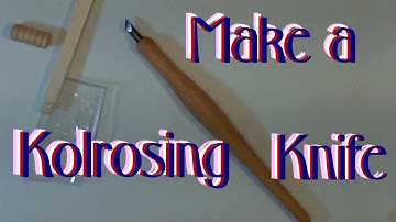 Making a Kolrosing Knife