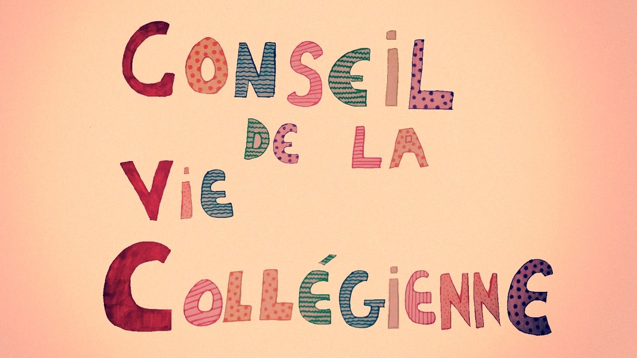 Conseil de la Vie Collégienne à Clémence Isaure Toulouse YouTube
