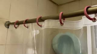 BigFoot Shower Curtain Liner – 72 x 72 PEVA Heavy Duty Shower Curtain Review, Very Clean