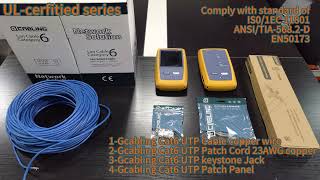 UL Certified Cat6 Cabling Solution: Official Database Verification & Fluke Channel Test | Gcabling