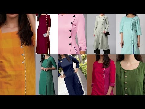 Very Very Latest Fashion Trend Of Side Open Shirts Design Ideas/ Top Designer's Kurti