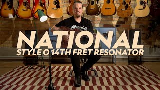 National Style O 14 Fret Studio 1 Guitars Nick Brightwell Presents