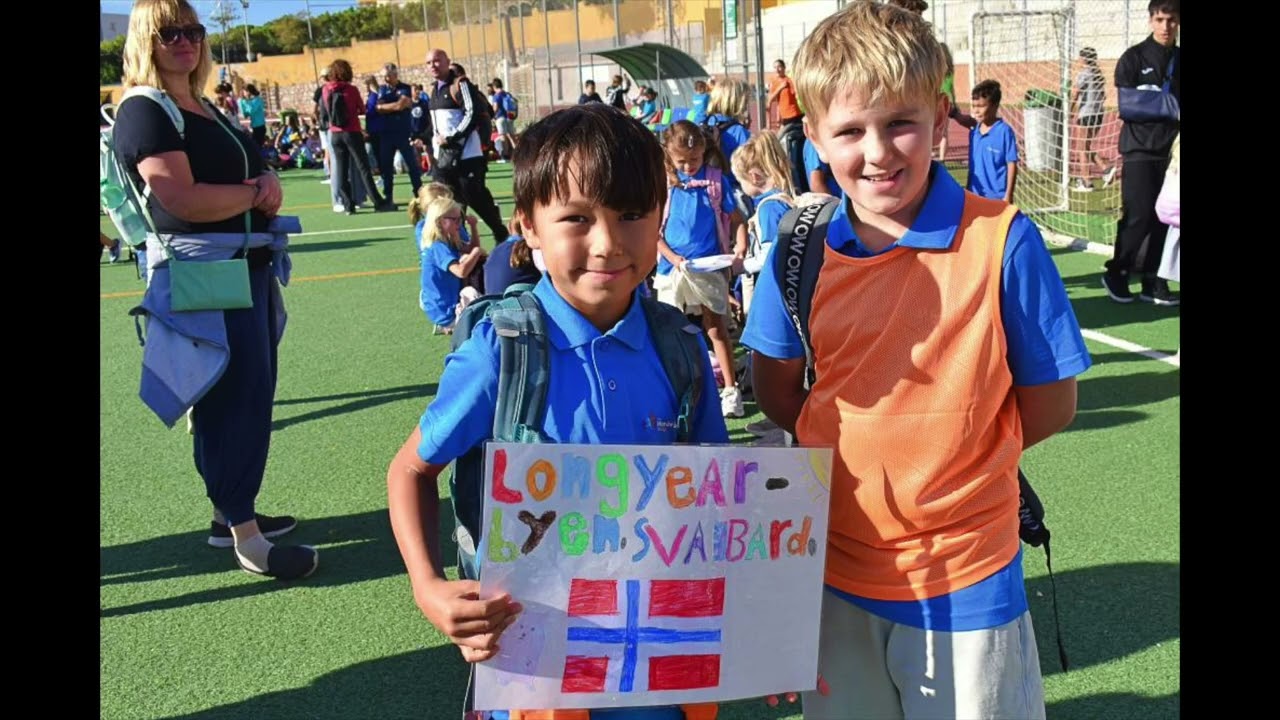 Malaga   Longyearbyen med bilder og logo