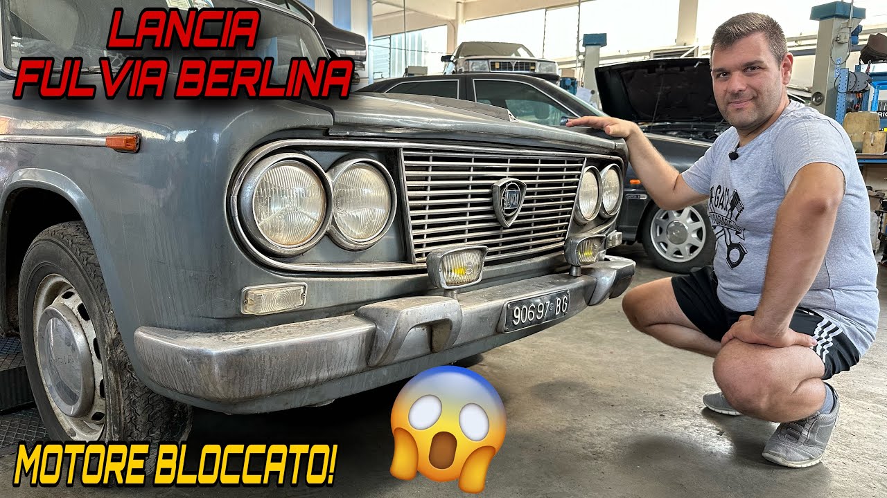 Motore bloccato! Dopo più di 40 anni ferma riusciamo a sbloccarlo!