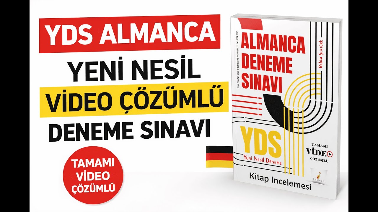 Almanca YDS (Kitap Önerileri 3)