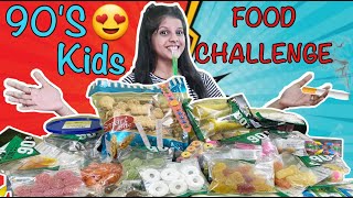 90's KIDS FOOD **Mittai\snacks** CHALLENGE|Jenni's Hacks[TAMIL]