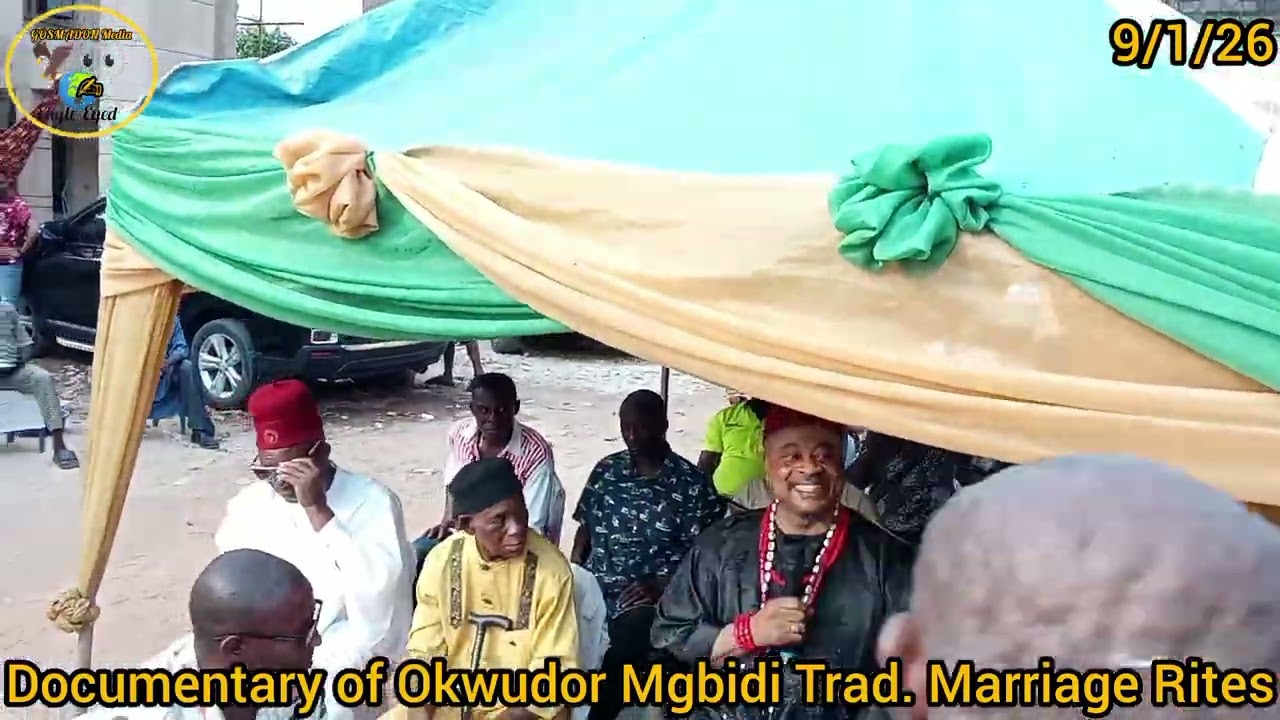 Traditional Rites of Marriage list fulfilment of Okwudor Mgbidi in Obi Mgbidi Autonomous Community.