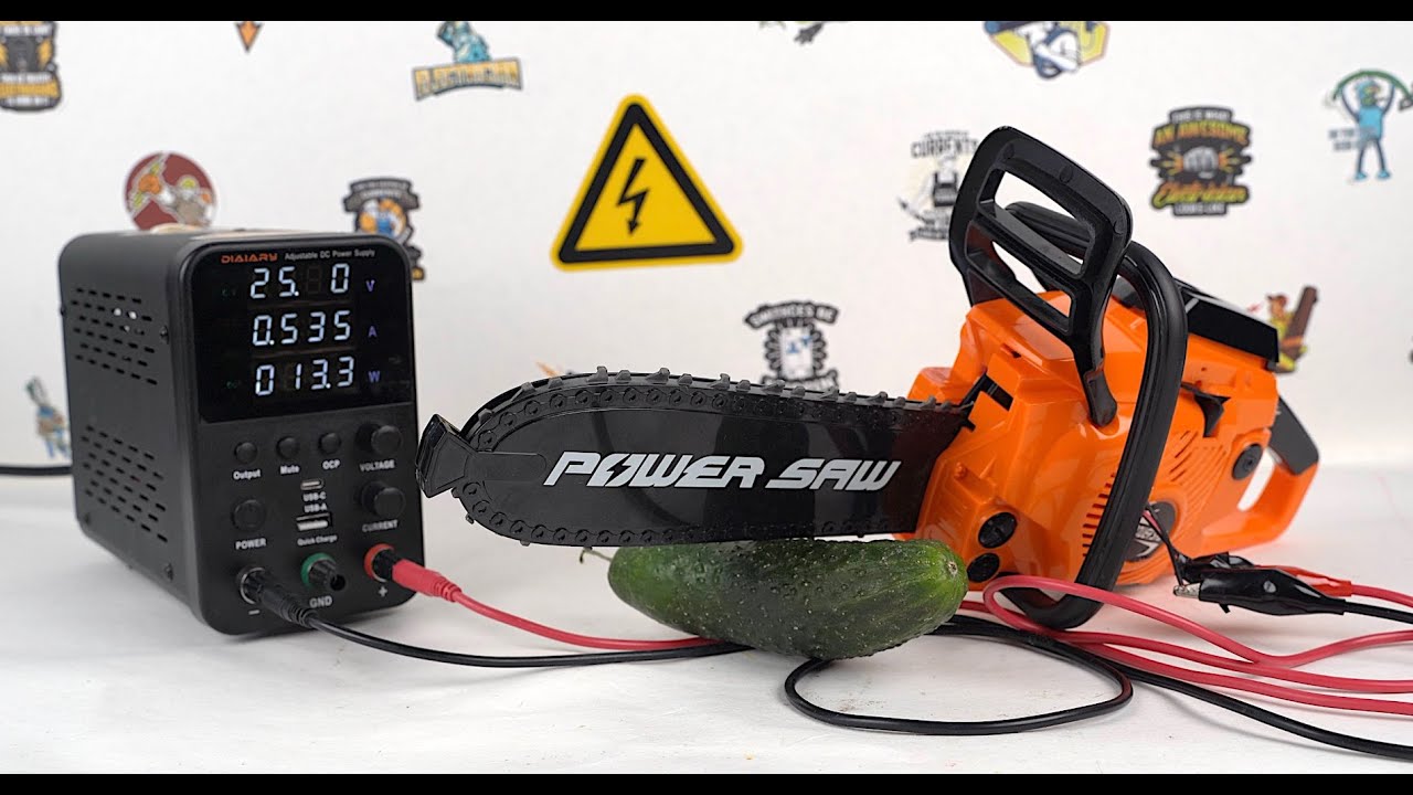 30V High-Voltage Saw Test Will It Survive? - YouTube