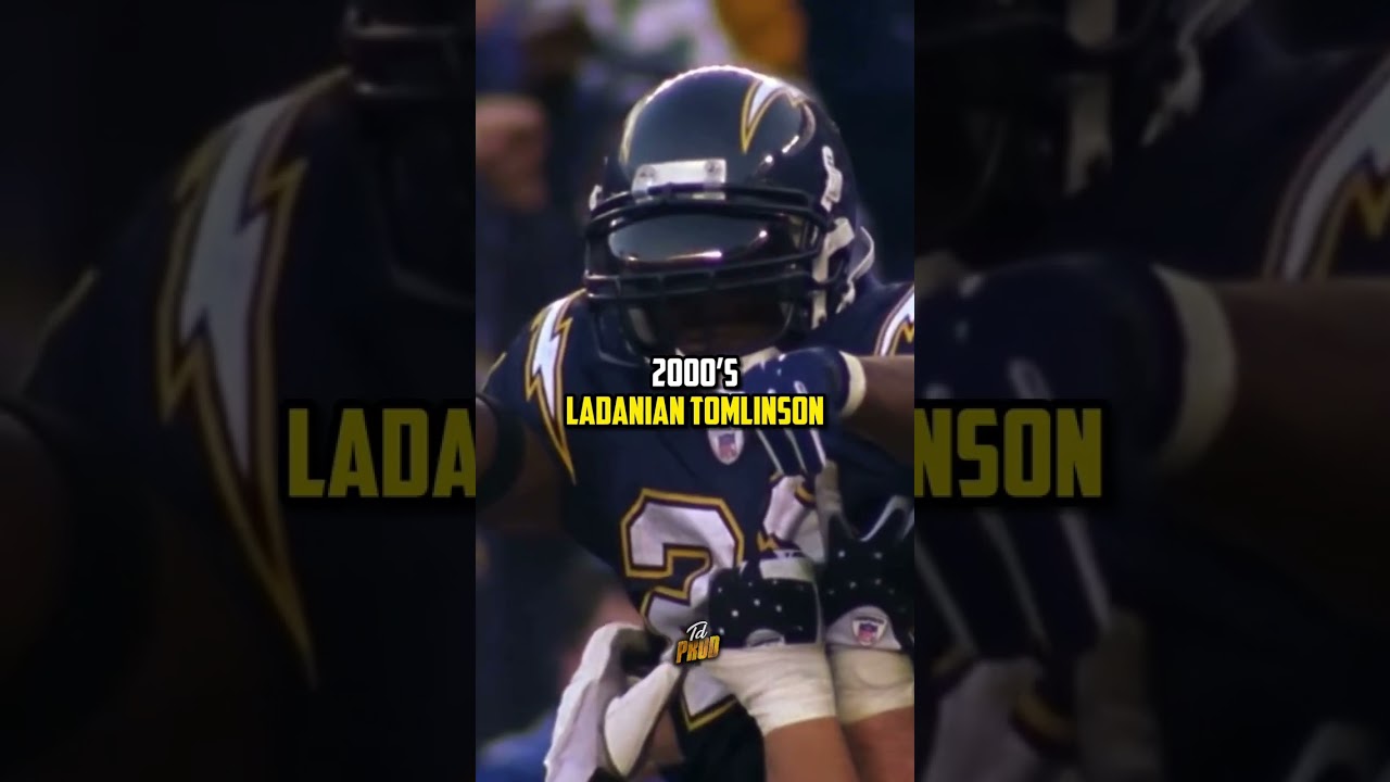 The Best RB From Every Decade 