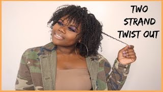 HOW TO | TWIST OUT ON 4C HAIR | UNDER $5