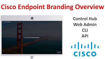 Cisco Video Endpoint Branding, Logos and Custom Backgrounds with Control Hub, Admin UI, CLI and API