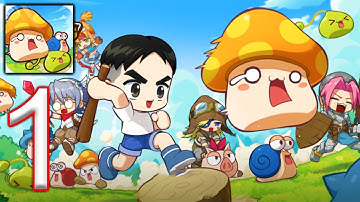 MapleStory : Idle RPG - Gameplay Walkthrough Part 1 - Tutorial (iOS,Android Gameplay)