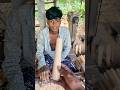 Teen Crafts a Wooden Rolling Pin from Scratch | Amazing Woodworking Skills #shorts